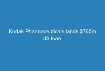 kodak-pharmaceuticals-lands-765m-us-loan