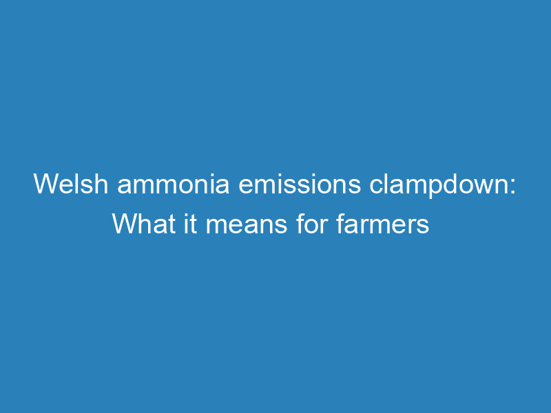 welsh-ammonia-emissions-clampdown-what-it-means-for-farmers